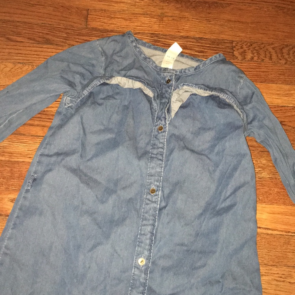 Carter’s Denim Jean Dress Girls Size 10/12 - Picture 2 of 2